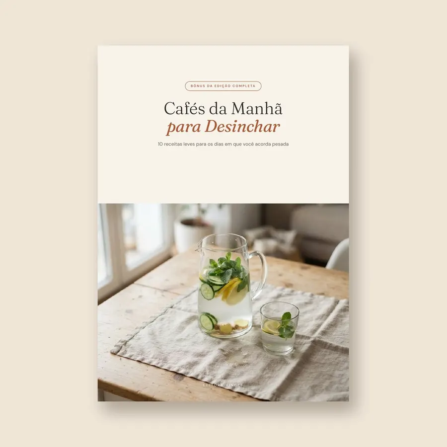Cafés da Manhã para Desinchar